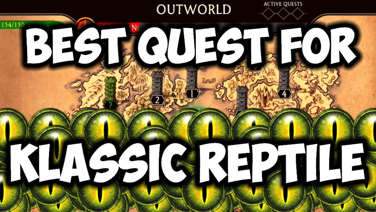 Best Quest For Klassic Reptile | How To Get Reptile Eyes Easily | MK