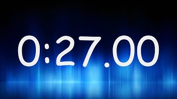 27 Second Timer - Countdown from 27 to 0