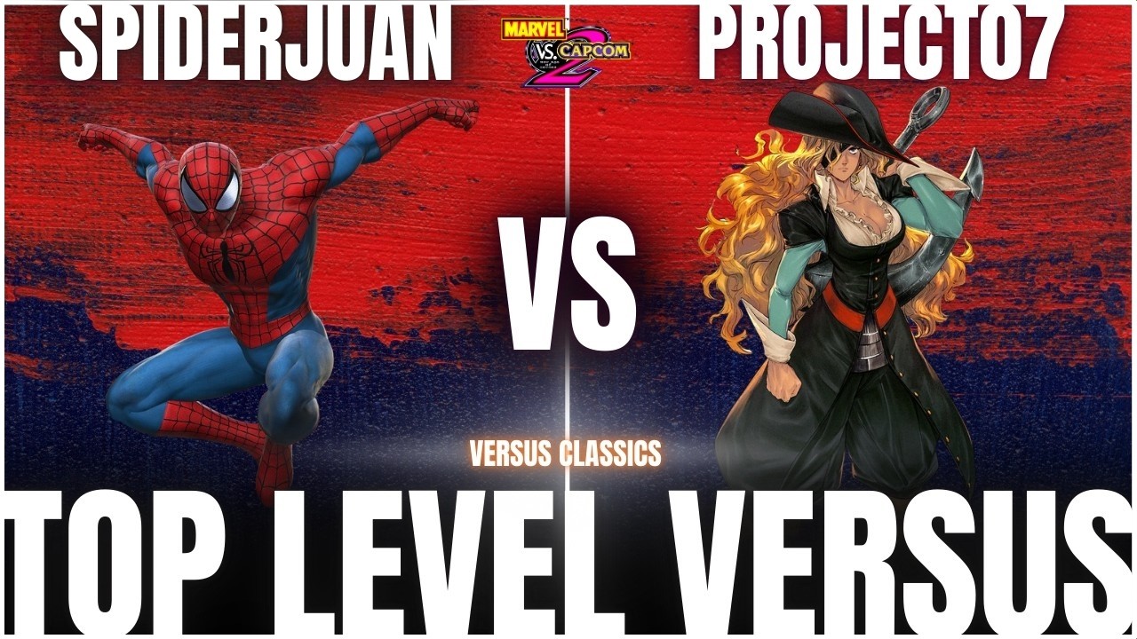 Marvel Vs Capcom 2 - Spiderjuan Vs Project07 - Fightcade Set🔥🔥