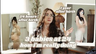 Opening Up About My Postpartum Journey + My Body After 3 Babies