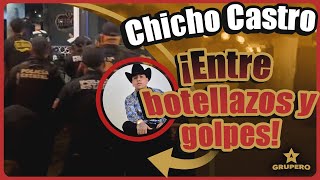 ¡BATALLA CAMPAL! Reciben a Chicho Castro con botellazos en Aguascalientes