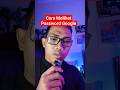 Cara Melihat Password Google Yang Lupa