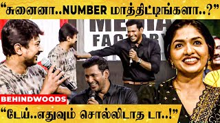 "எதுவும் சொல்லிடாத டா..!"🤩உதயநிதி பேச ஆரம்பித்ததும் பதறியடித்து மேடைக்கு ஓடி வந்த விஷால்!...