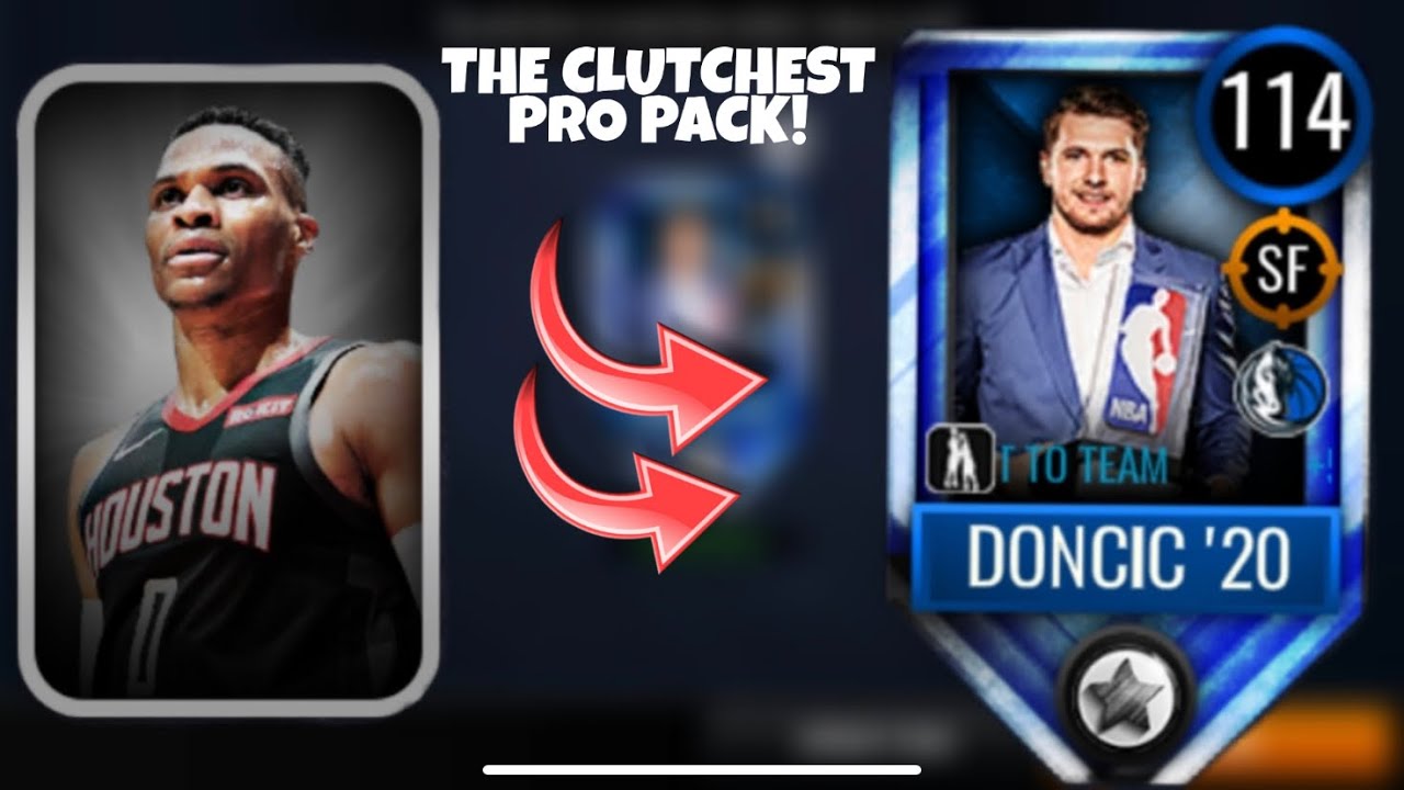 My CLUTCHES Pro Pack EVER! Claiming 114 Luka Doncic! (Last Video Of NBA