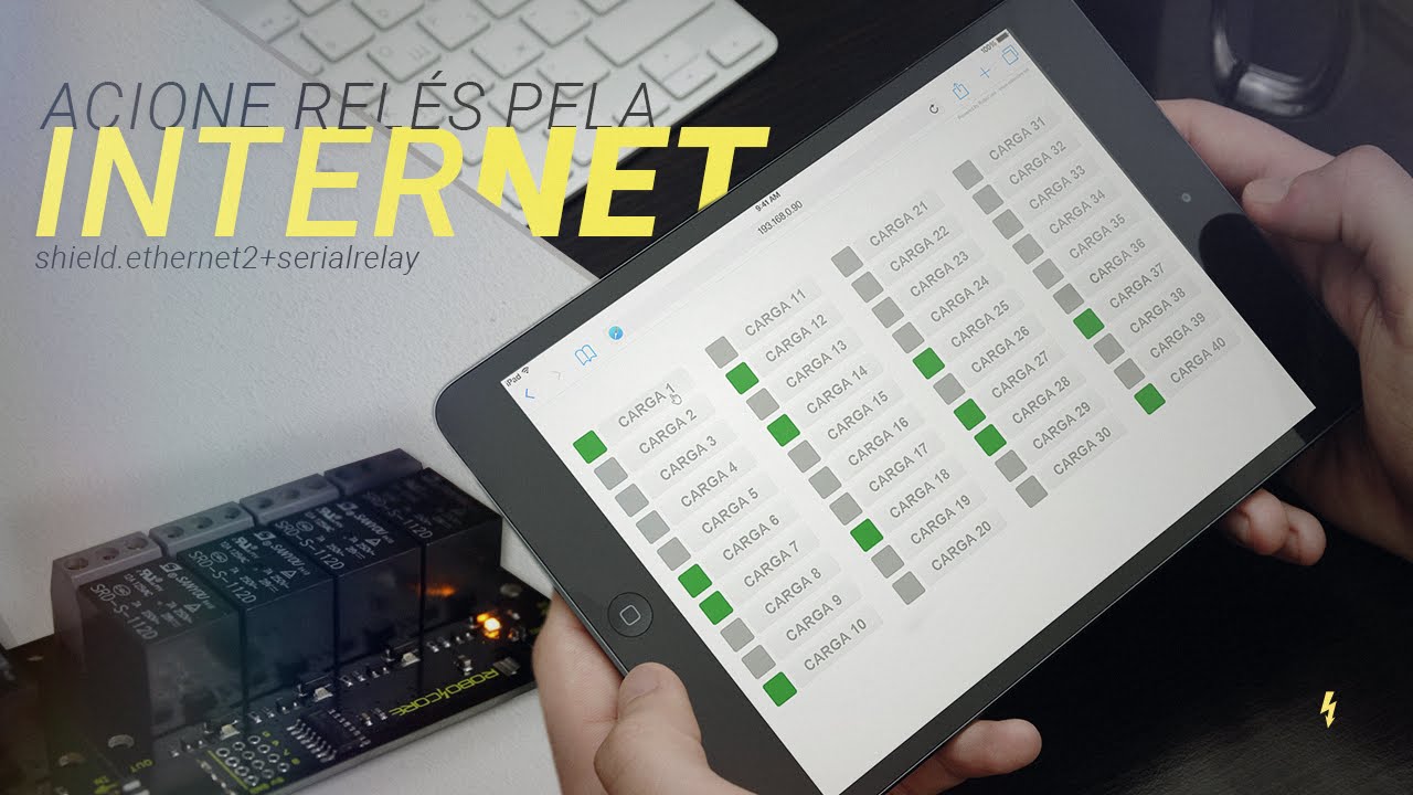 Acione Relés Pela Internet