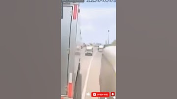 Watch When You Overtake Truck from the WRONG SIDE.
