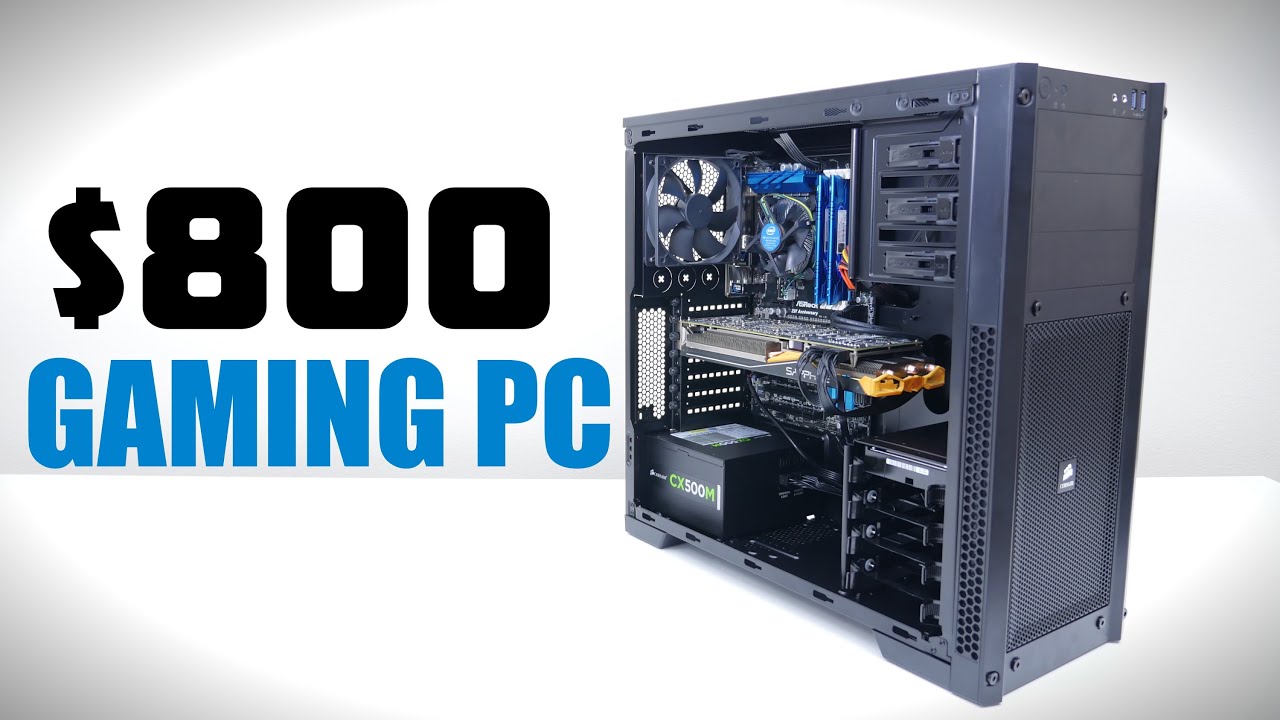 $800 Gaming PC - May 2015 - YouTube