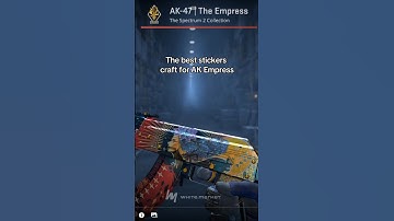 The best sticker craft for AK Empress #cs2 skins in bio #cs2skins #csgo #cs2clips #cs2moments