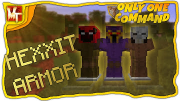 Hexxit Armor command - Minecraft only one command [1.8]