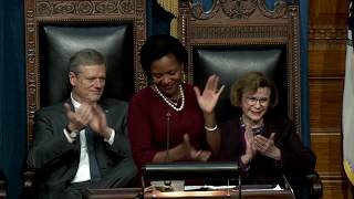 Farewell address of Sen. Linda Dorcena Forry, only black Massachusetts state senator