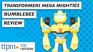 Playskool Heroes Transformers Mega Mighties Bumblebee from Hasbro