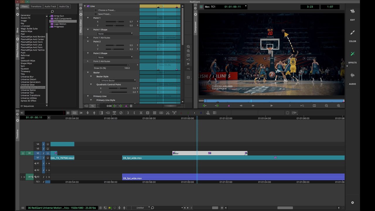 Graphics Workflows for Avid Sports Designers | Red Giant Universe - YouTube