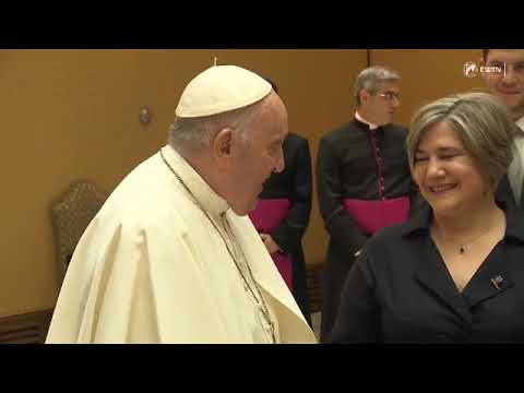 Papa Francisco junto a Diaz-Canel en el #Vaticano 💥🇨🇺