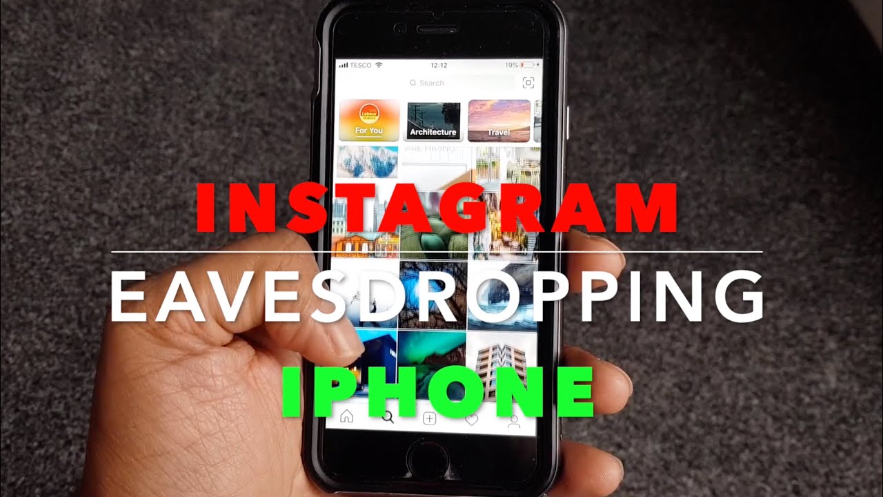 Instagram Eavesdropping/Spying on IPhone? YouTube