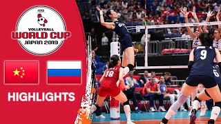 Enjoy the highlights from women's match between china and russia fivb
volleyball world cup 2019. #fivbworldcup ►► subscribe now & hit
bell! ...