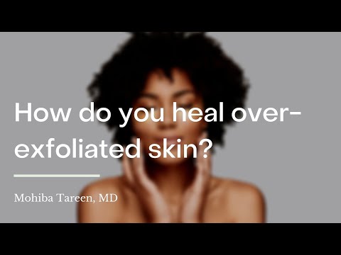Video: Hur man läker över exfolierad hud: 13 steg (med bilder)