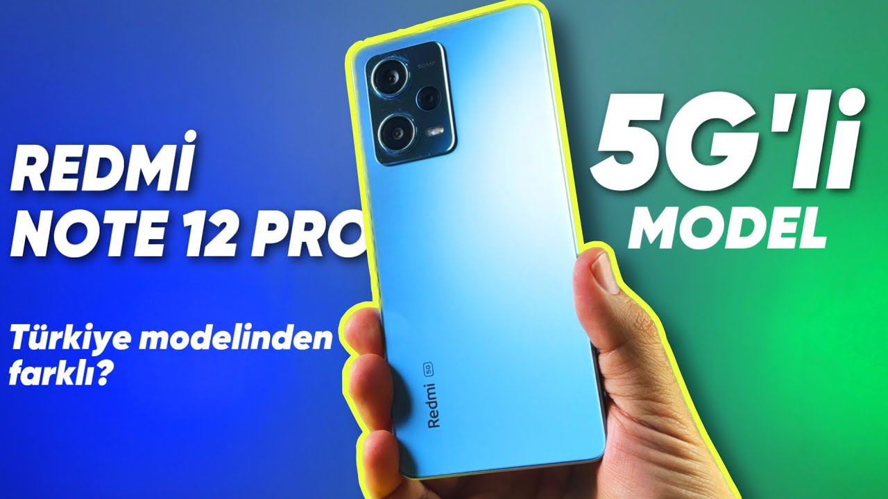 Xiaomi Redmi Note 12 Pro 5G 256GB 8GB Ram Mavi Fiyatları