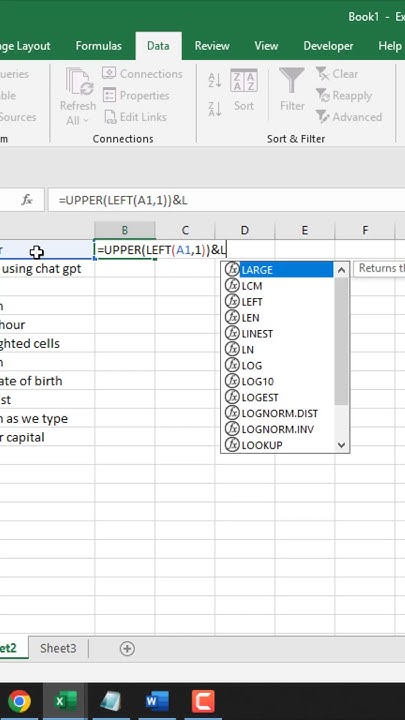 how-to-make-only-first-letter-capital-in-excel-in-bangla-youtube