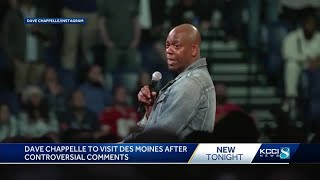 Dave Chappelle to visit Des Moines after controversial LGBTQ comments