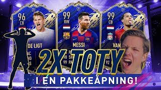 JEG PACKER 2X TOTY I SAMME PAKKEPÅNING!!