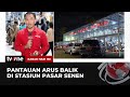 Terjadi Peningkatan Jumlah Kedatangan Pemudik di Stasiun Pasar Senen | Kabar Hari Ini tvOne