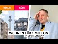 Was du für 1 Million € in Deutschland bekommst! 🏠 | Justin reagiert