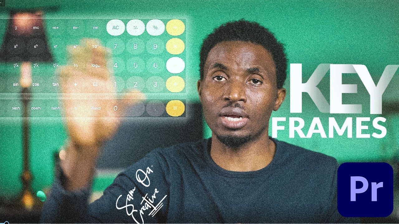 Animate objects with keyframes in adobe premiere pro - YouTube
