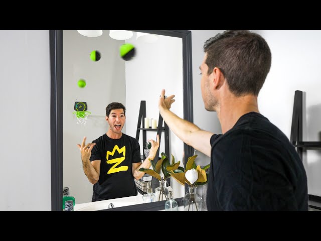 Optical Illusion Trick Shots ft. Zach King class=