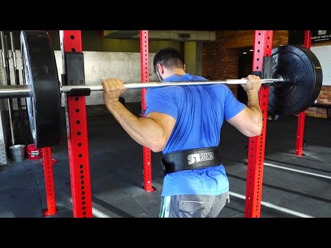 Squat (Low Bar) tutorial || الطريقة الصحيحة لأداء تمرين السكوات