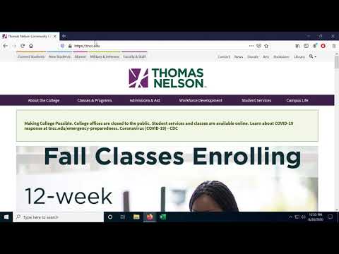 How to Find Your Textbooks Online | Thomas Nelson Community College