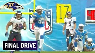 Week 16 Game vs. Chargers Brings Back 4th \& 29 Memories from 2012 | Ravens Final Drive