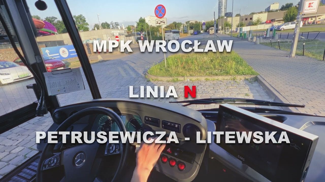 MPK Wrocław - Linia N - Mercedes Citaro C2