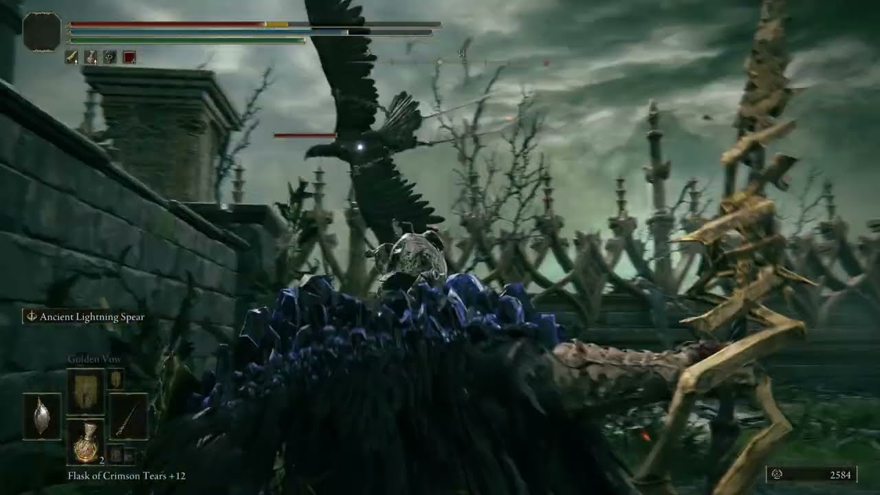 Elden Ring Gameplay Walkthrough - Stormveil Castle : Stormveil Cliffside