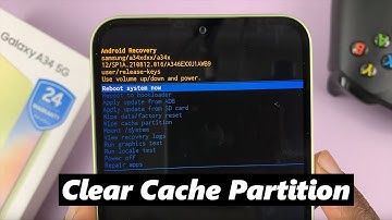 How To Clear Cache Partition In Samsung Galaxy A34 5G