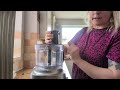 How to use the Kenwood FDP65.180SI 2 in 1 Food Processor Multipro Express with smoothie demo!