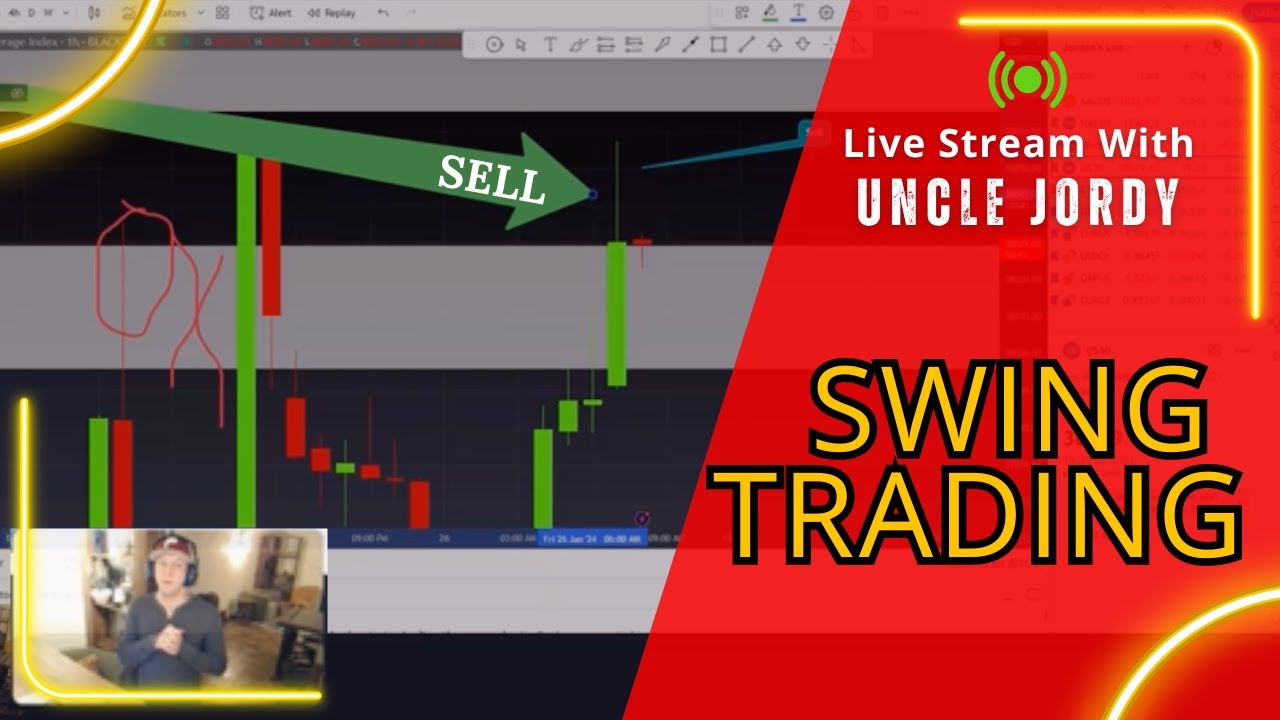 How to swing trade with uncle jordy youtube