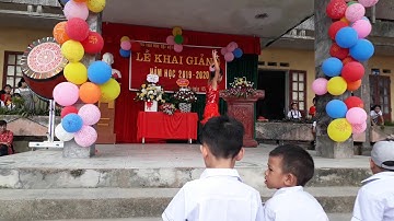 Lễ khai giảng năm học 2019-2020 trường Tiểu học Đại Hợp Tứ Kỳ Hải Dương(4)