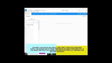 How to contact pupils or teachers using ClassCharts for remote learning support