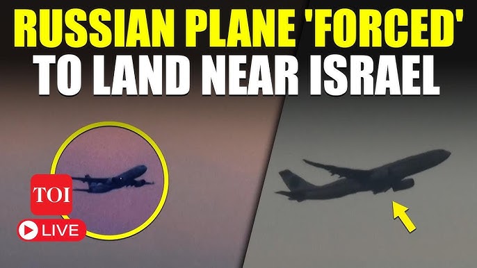 LIVE | Drama As Russian Plane 'Forced' To Make Emergency Landing Near Israel  | Watch - YouTube