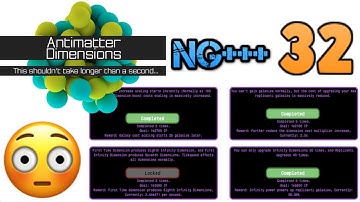 Antimatter Dimensions NG+++ Episode 32: Conquering the Old Eternity Challenges!