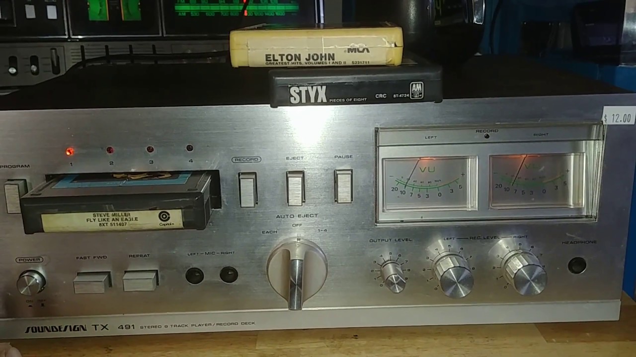Soundesign TX 491 8-track player/recorder