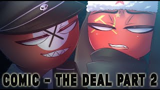 Mini Comic part 2 - The Deal - Naz x USSR (Country Humans)