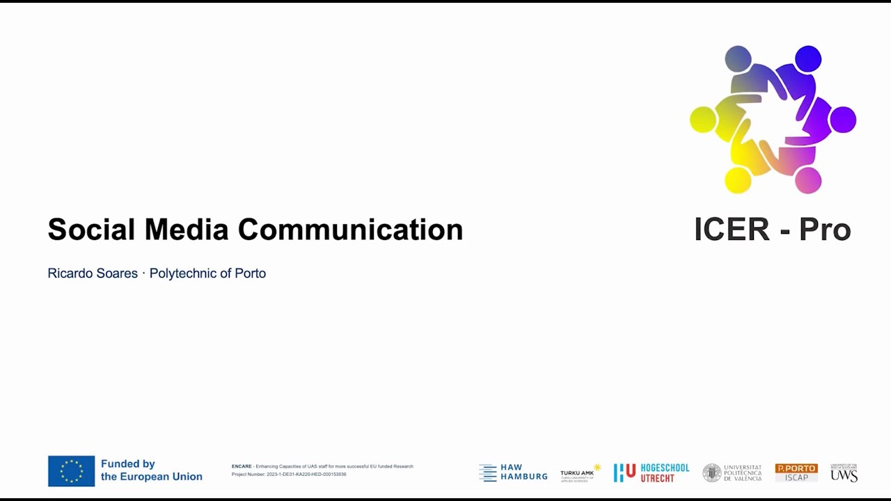 Purple Module - Session 3. Social media communication.