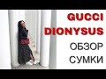 ОБЗОР СУМКИ GUCCI DIONYSUS / достоинства и недостатки / что помещается