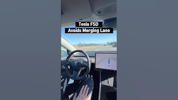 Smart Driving Tesla FSD #automobile #tesla #teslafsd #fsd #teslamodel3 #teslamodely