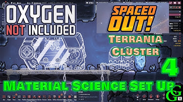 Oxygen Not Included - Material Science Set Up - Spaced Out DLC - Part 4
