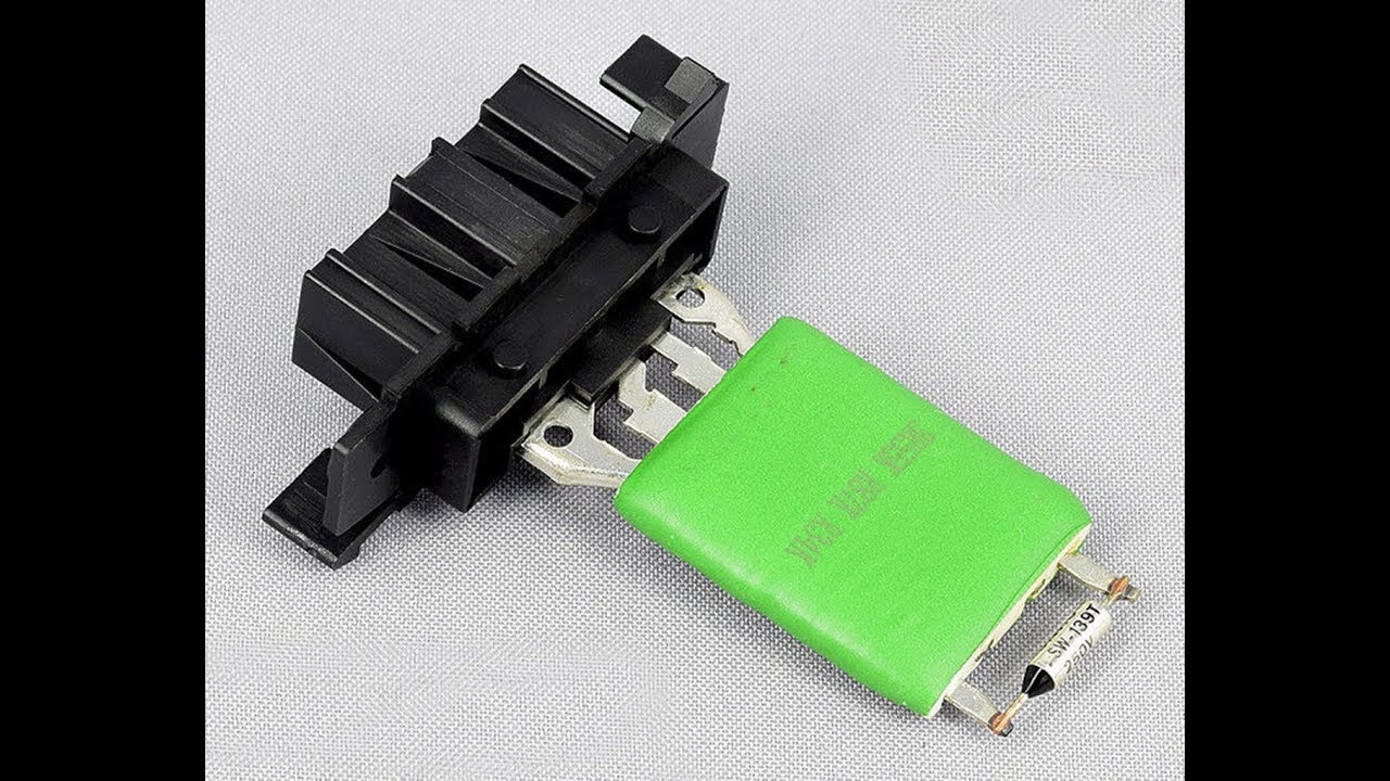 New Replacing a Hymer / Fiat Ducato Heater Resistor