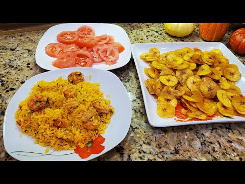Vídeo: Receta: Arros Con Camarones (cocina Cubana) En RussianFood.com