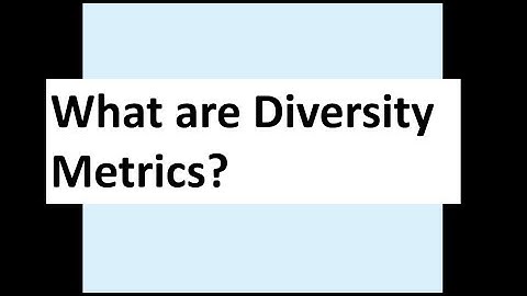 What is Diversity Metrics?