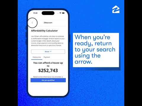 Zillow's new search tool helps buyers find homes they can afford